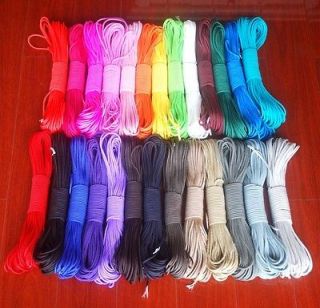 550 Parachute Rope 7Core Strand For Climbing Camping Buckle Rope 100FT