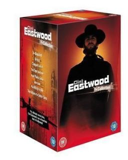 Clint Eastwood Collection 8 Movies DVD Box Set Region 2 Brand New