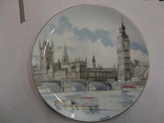 Coalport China London Heritage Collector Plate, Big Ben (Used/Vintage)