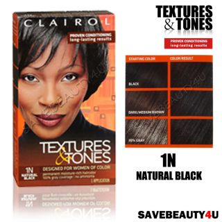 Clairol Textures & Tones Permanent Moisutre Rich HairColor   Pick your