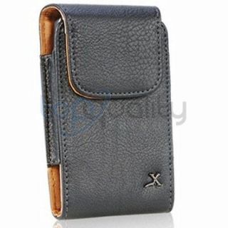 Newly listed Luxmo Premium Black Leather Pouch for Apple iPhone 5 LTE