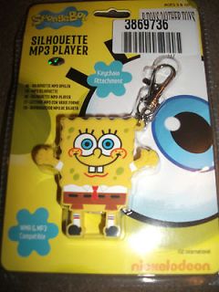 Squarepants 2GB Silhouette ipod  player wma &  compatible new