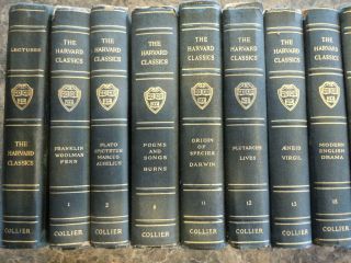 1909 1910 Collier & Son The Harvard Classics Set Lectures Volume