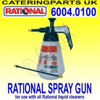 6004.0100 Rational combi oven hand pressure cleaning spray gun liquid