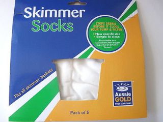 SKIMMER/FILTER SOCKS   AUSSIE GOLD SWIMMING POOL & SPA   EASY CLEAN