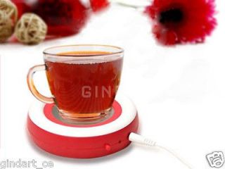 Cool Portable Electronic Coffee Tea Milk Cup Warmer Plate Heater Warm