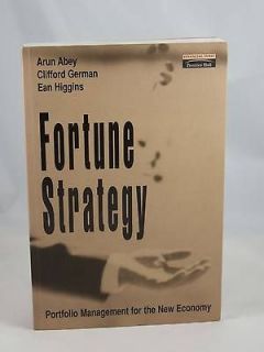Fortune Strategy, Ean. Higgins, Arun. Abey, Clifford German