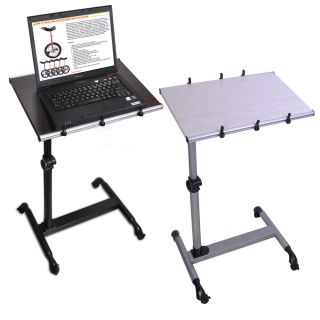 Laptop Adjustable Stand Desk Notebook Portable Table Overbed Cart