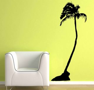 Large Coconut Palm Tree Wall Decor Vinyl Decal Sticker