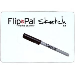 Flip Pal mobile scanner Photo Sketch Kit   Transfer Info to a Photo w
