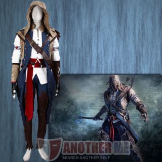 Another Me™ Assassins Creed III Connor Kenway Cosplay Costume
