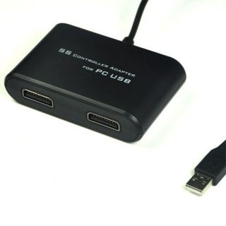 Dual USB adapter for Saturn controller (Sega Saturn to PC)