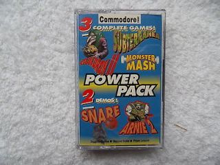 NEW * THE CF POWERPACK TAPE 31   COMMODORE C64 CASSETTE   MONSTER MASH