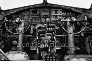 WWII B 17 Nine O Nine Bomber Cockpit 4x6 Highly Detailed Photo