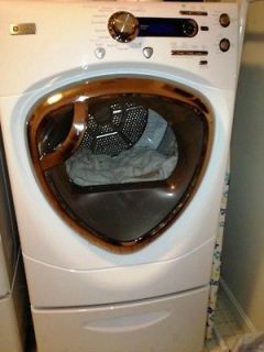 GE Profile Washer and Gas Dryer (2012, both with steam)