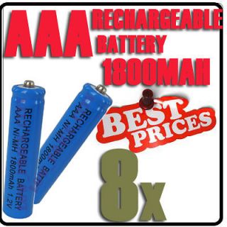 1800mAh 1.2V Ni MH Rechargeable battery 3A Blue Cell for  RC Toys