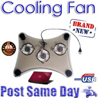 USB Cooling 3 Fan Cooler Pad Stand For Xbox 360 PS3 PS2