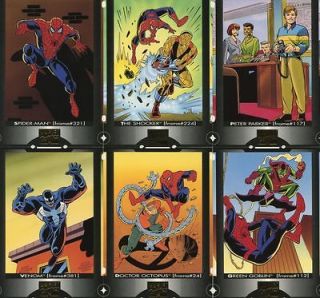 Spider Man Cookie Crisp cereal   6 card base set (Ralston / Marvel