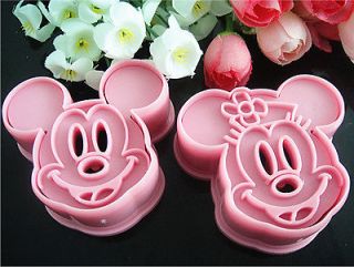 Minny Mouse Fondant Cake Cookie Biscuit Mold Cutter Diy Tools Mould