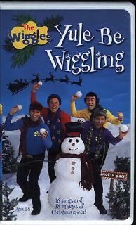 The Wiggles Yule Be Wiggling (VHS, 2001, Clam Shell Case)