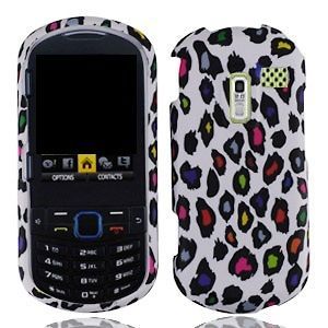 CP Color Leopard Faceplate Hard Cover Phone Case for Samsung R455C SCH