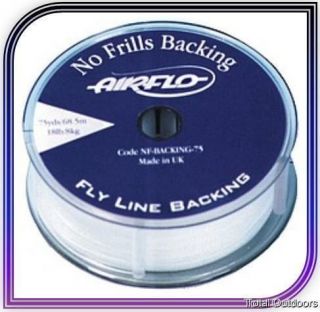 AIRFLO FLY LINE BACKING 18LB 100Yds NO FRILLS BACKING FOR FLY FISHING