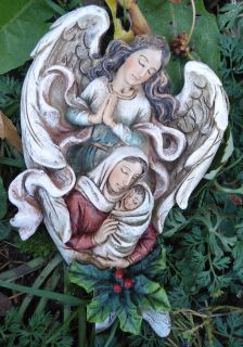 Latex Angel Christmas / Holiday mold plaster concrete ornament mould