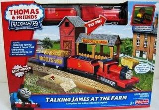 Thomas Trackmaster TALKING JAMES AT THE FARM SET 2011
