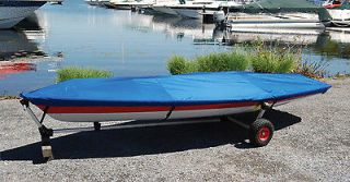Custom Fit Sailboat Trailerable Cover for Sunfish / NO MAST Made in