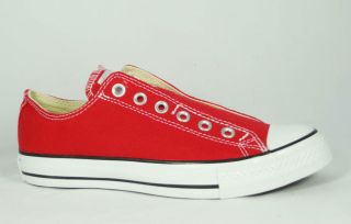 Converse Chuck Taylor All Star Slip Tomato Red Low Top Shoes
