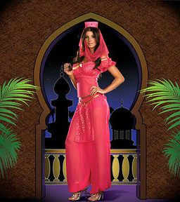 Wish Halloween Party Arabian Queen Costume Stunning Belly Dancer Set
