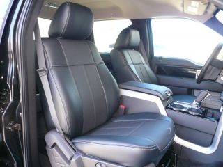 Clazzio Leather Custom Seat Covers for Ford F150 Supercrew 2005 2008
