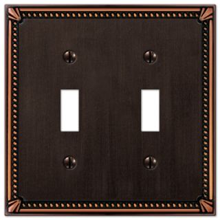 Bead Designer Switchplate electrical cover Bronze Toggle Outlet Rocker