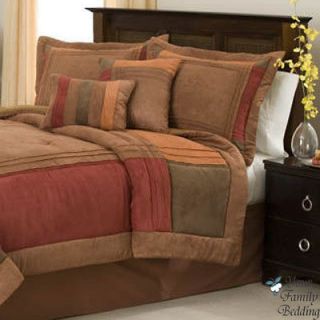 Log Cabin Queen King Size Comforter Bed In Bag Bed Room Bedding Set