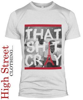 That Sh*t Cray Jay Z Kanye West Watch The Throne Rap Mens Tshirt T