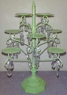 lighted cupcake stand