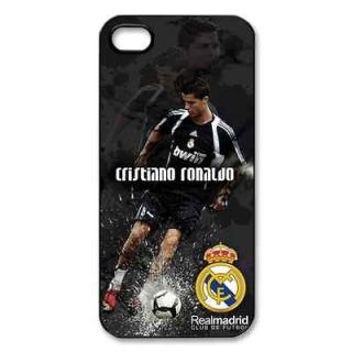 Real madrid cristiano ronaldo for iPhone 4 4s black case cover 11N
