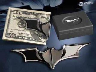 The Dark Knight Rises The BATARANG Folding Money Clip in Gun Metal