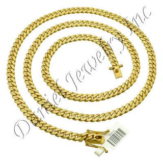 14kt gold cuban link chain
