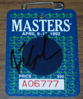 fred couples in Autographs Original