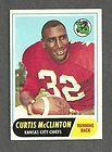 1968 Topps # 67 Curtis McClinton   K. C. Chiefs   NM+