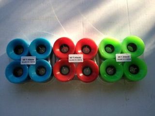 60mm X 44mm 78a Duro Replacement Skateboard Wheels For Penny Boards