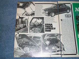 1948 Ford Coupe Vintage Article Star Trek Street Rod Crazy Custom