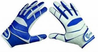 CUTTERS X40 REVOLUTION YING YANG FOOTBALL RECEIVER GLOVES ROYAL/WHITE