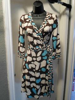 Diane Von Furstenberg Wrap Dress Sz 2