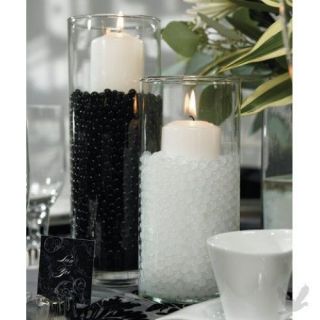 Round Vase Filler Centerpiece Water Gel Beads (Bulk 1 lb. pk  makes