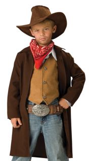 Kids Cowboy Western Outfit Boys Halloween Costume