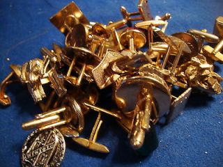 ESTATE BEAUTIFUL VINTAGE HUGE LOT OF MIS MATCHED CUFFLINKS LOT 6