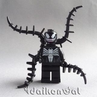Heroes Marvel 76004 Venom Minifigure NEW Spiderman Spider Cycle Chase