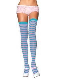 Thigh Highs Stockings for Adult Womens Katy CupCake Cutie Costumes